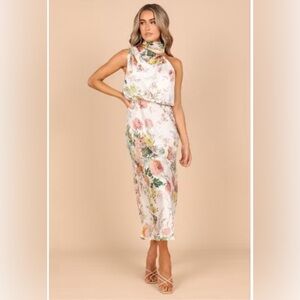 Petal and Pup Floral Midi Dress SIZE XS